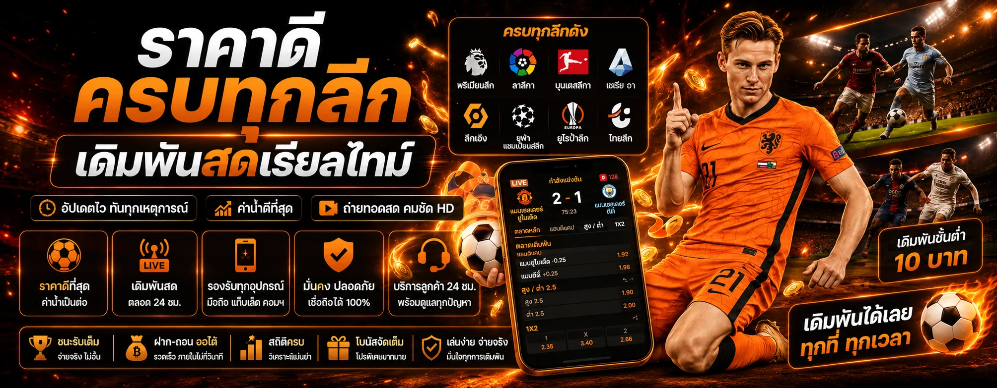 TGA44 กีฬาและผลบอลสดบนมือถือ